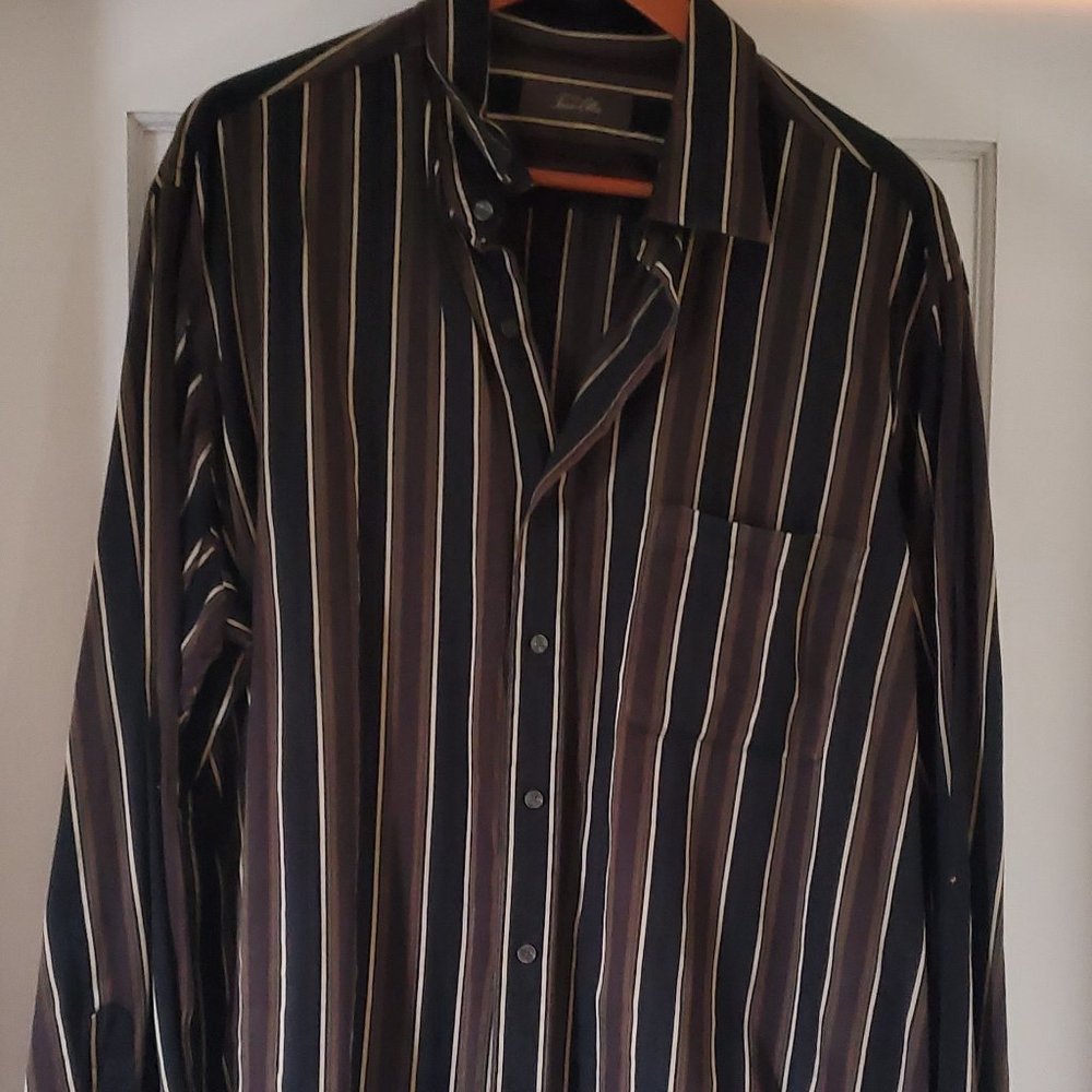 Mens Long Sleeve Tasso Elba Shirt